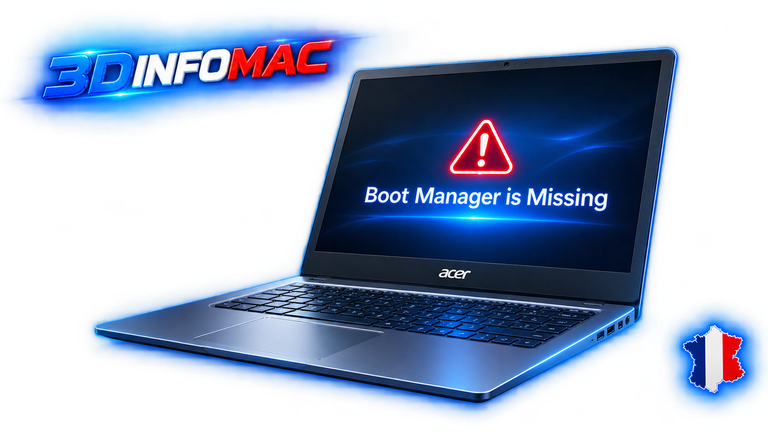 Boot Manager is Missing Windows Boot Manager manquant ou endommagé