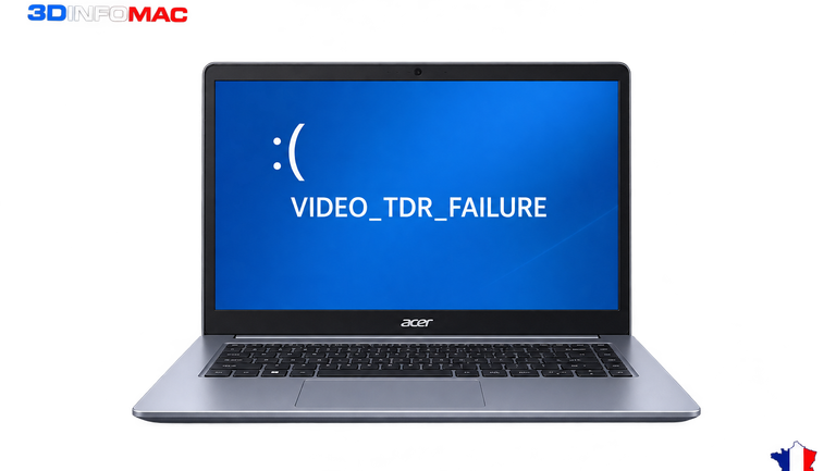 VIDEO_TDR_FAILURE Problème de carte graphique ou de pilote graphique