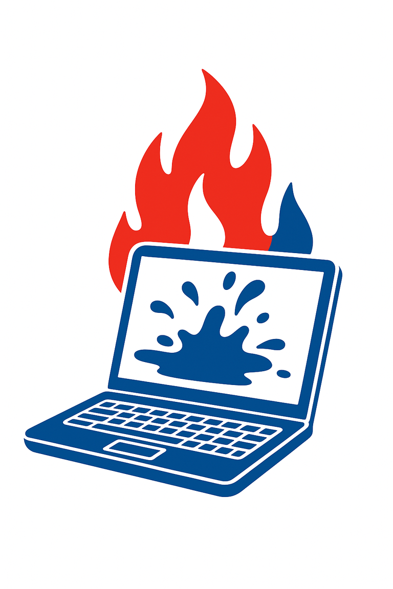 Désoxydation d’un ordinateur PC acer qui ont pris un liquide