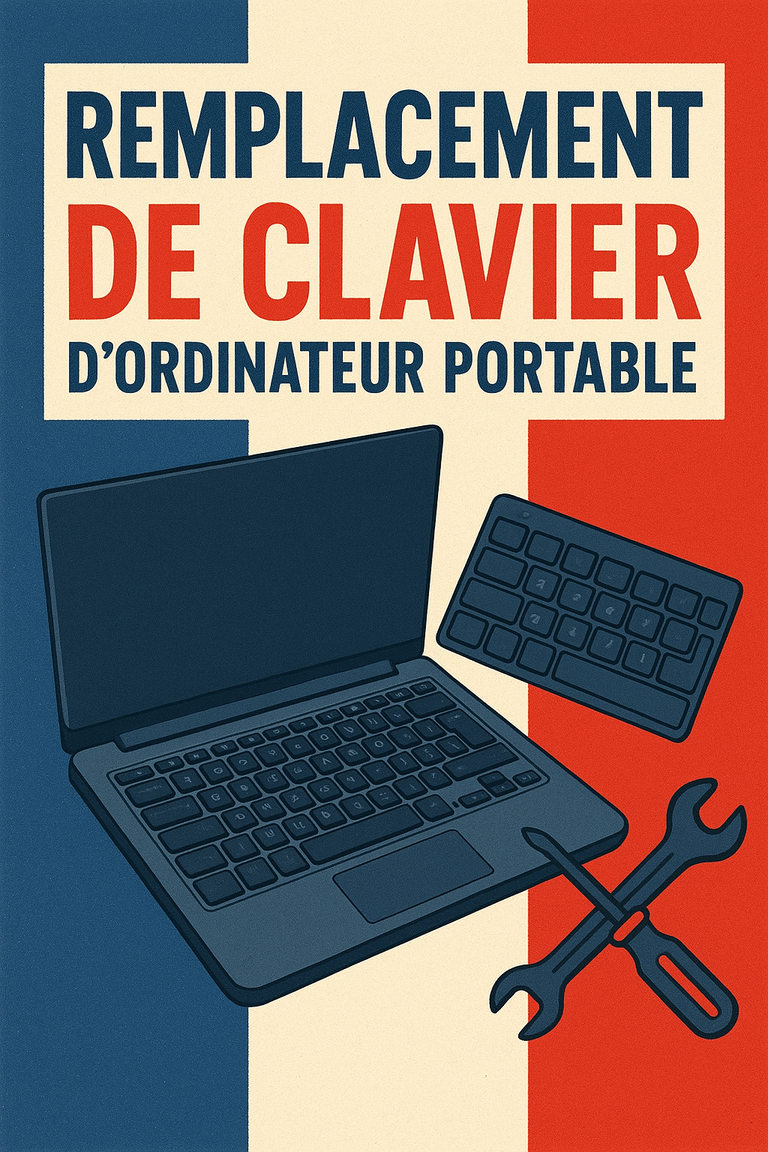 Changement de clavier PC portable acer - Paris