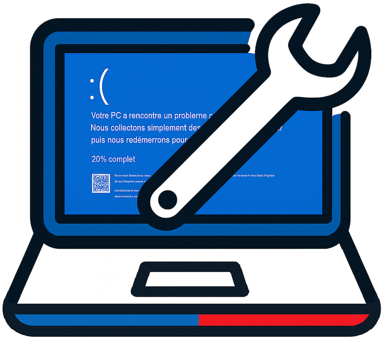 réparation résolution de problème de l'écran bleu acer