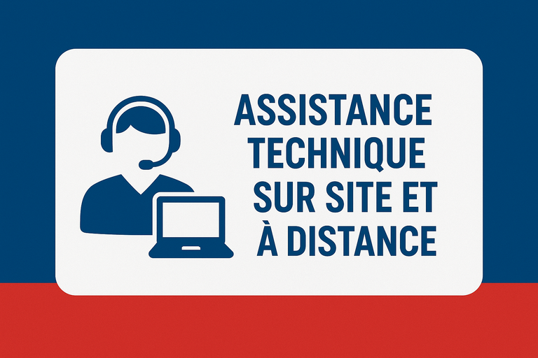 Assistance technique sur site et à distance hp